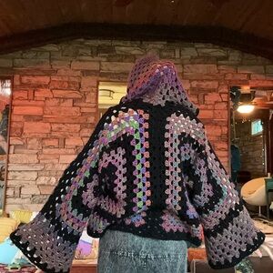 Handmade Open-Front Cardigan